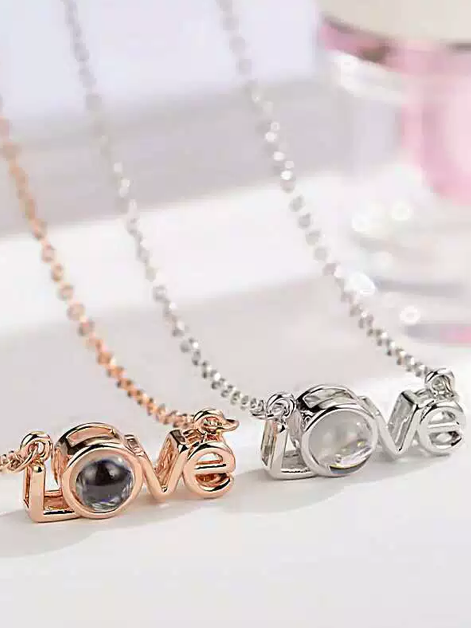 Love Projection Necklace｜Hide Your Moment in the Letters
