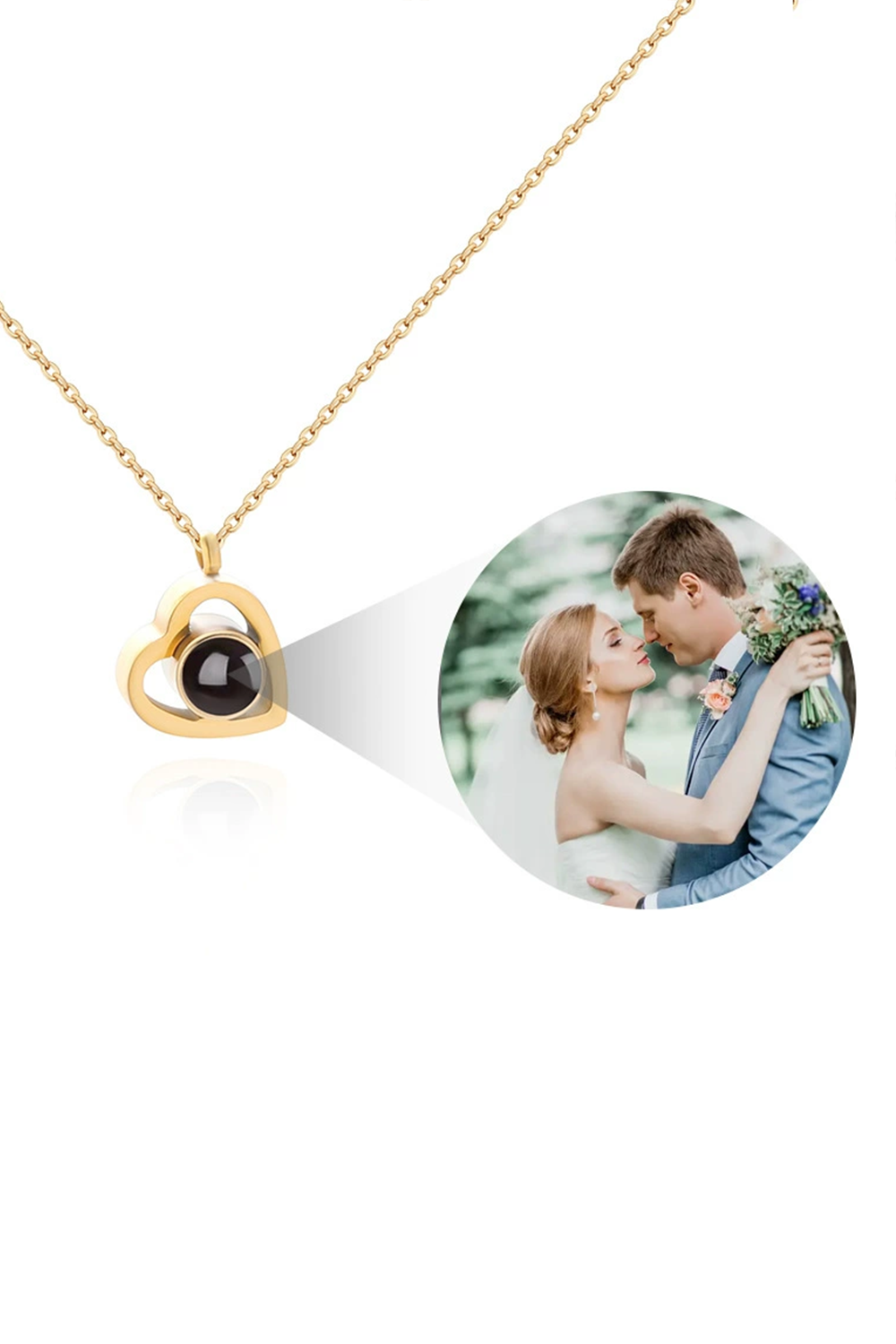 Heart Projection Necklace｜Customize Your Light, Cherish Your Love