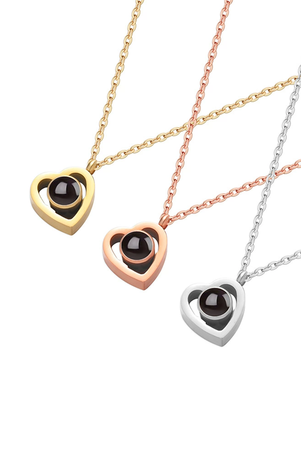 Heart Projection Necklace｜Customize Your Light, Cherish Your Love