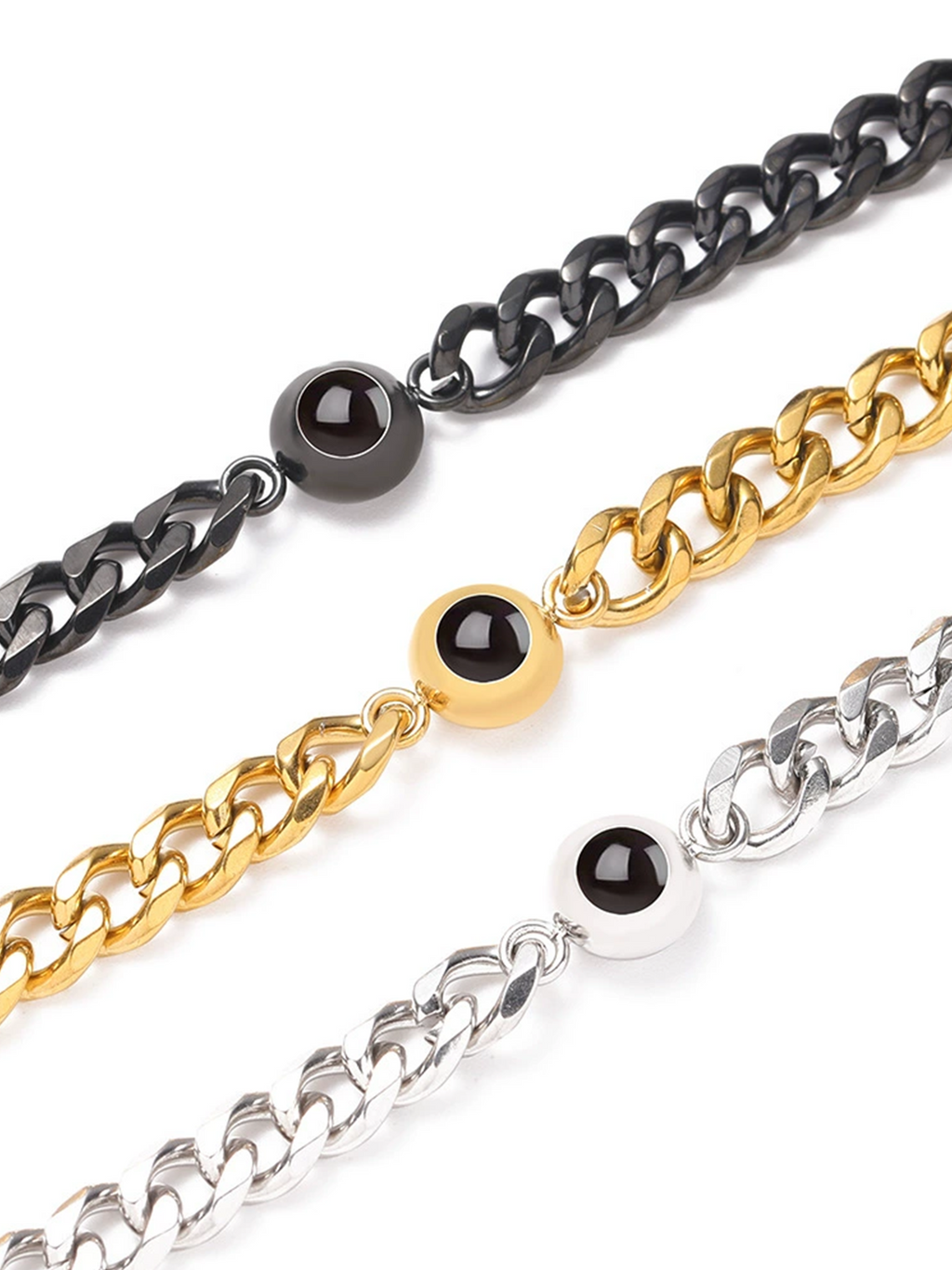 Custom Projection Stone Bracelet｜Carry Your Memories in Light and Shadow