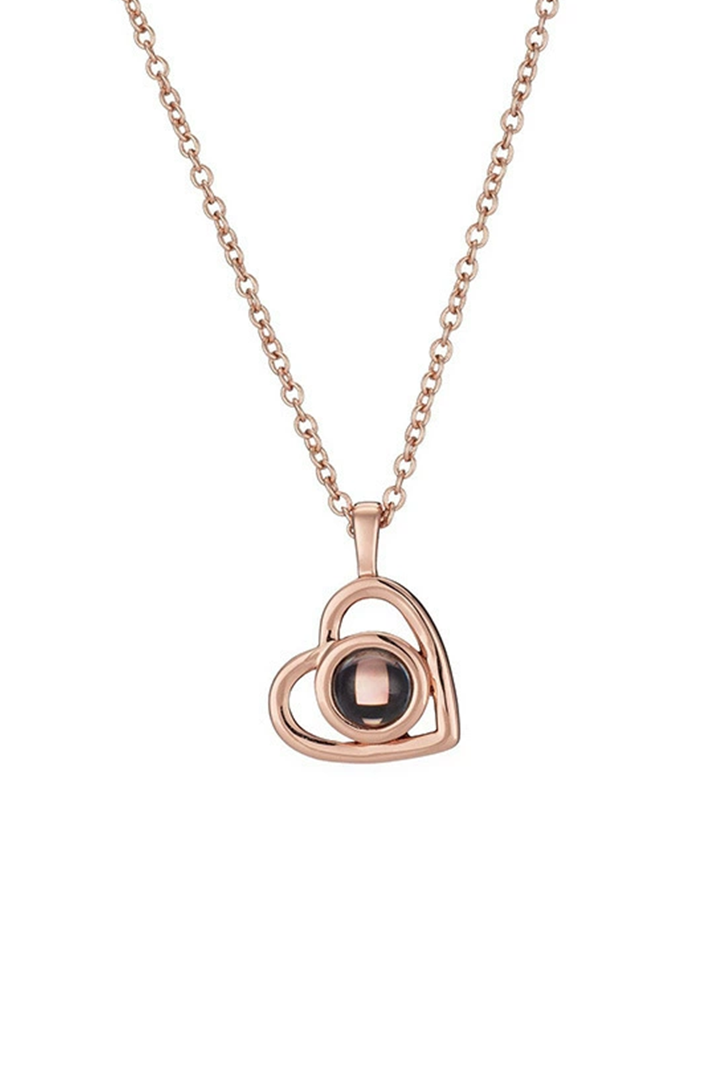 Heart Projection Necklace｜Customize Your Light, Cherish Your Love